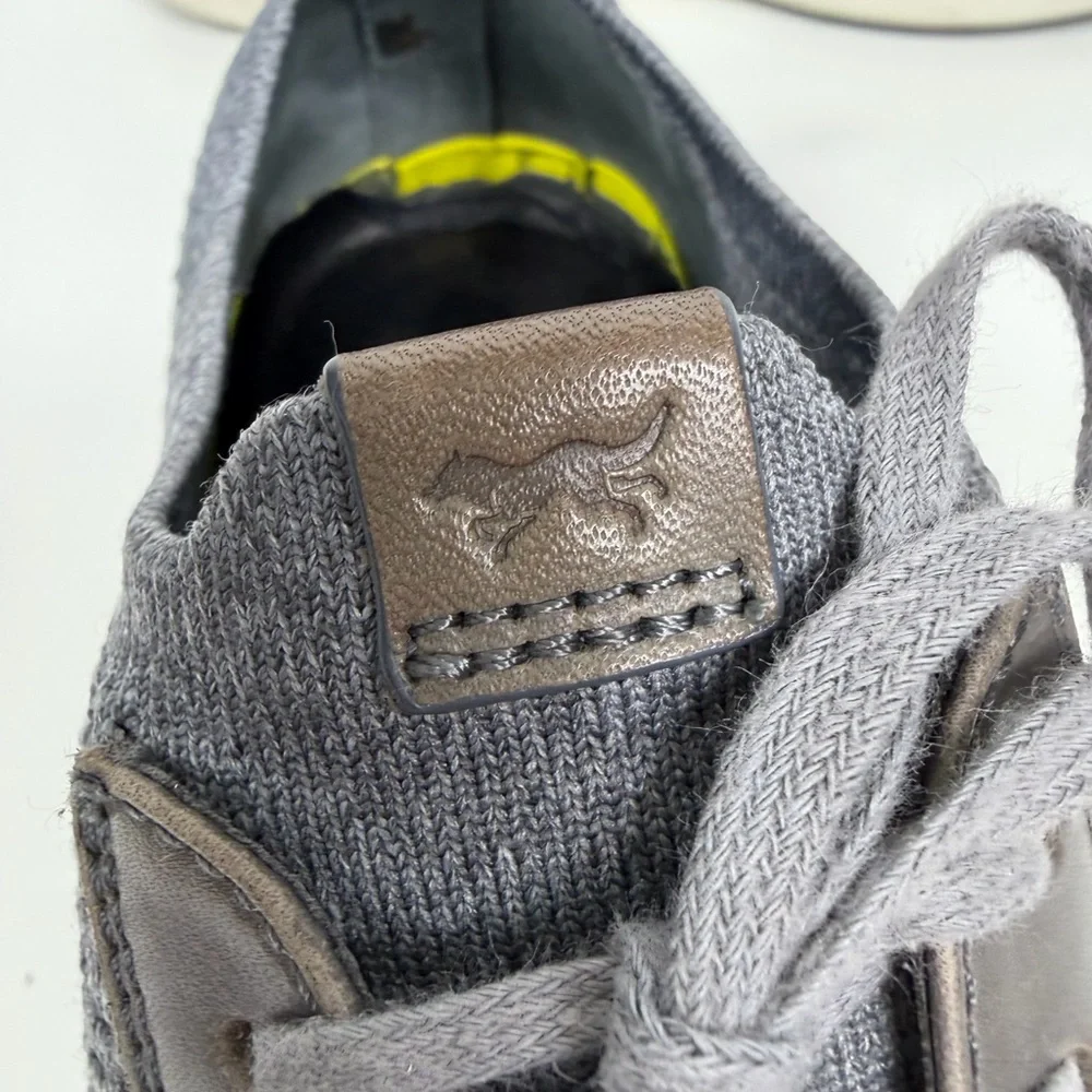 Wolf & Shepherd Swiftknit Derby Shoes Men’s 7 Women 9 Gray Knit Mesh Lightweight